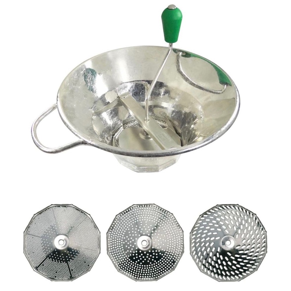 Louis Tellier - Professional Tinned Food Mill & Ricer N.3